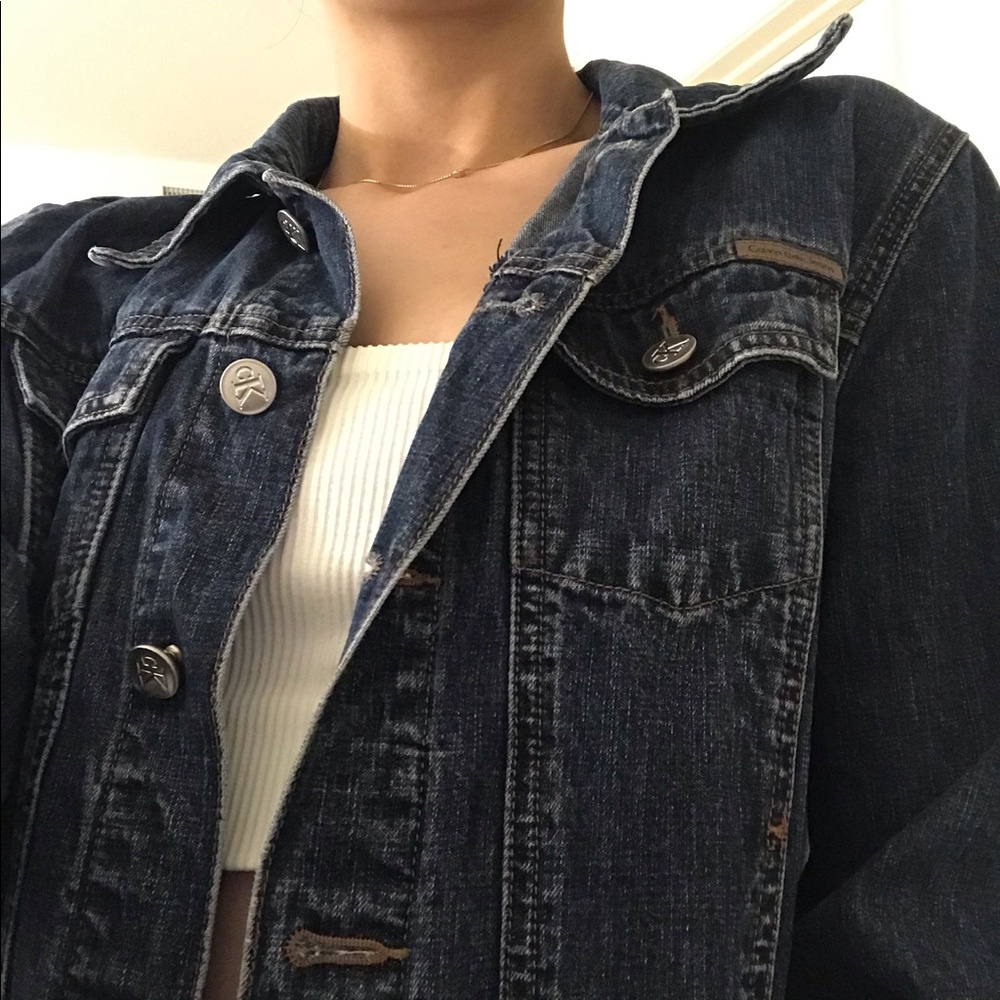 CALVIN KLEIN denim jacket - Picture 1 of 6